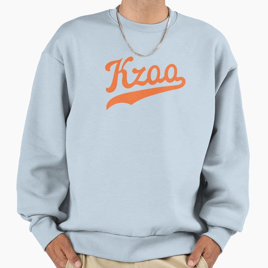 Kzoo Script Sweatshirt - Unique Graphic Men Women - T-Shirt, Sweatshirt, Hoodie