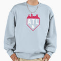 Atlanta Baseball Home Plate Sweatshirt - Casual Everyday Wear for Adults - T-Shirt, Sweatshirt, Hoodie