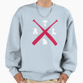 Atlanta Baseball Bats Georgia State Sweatshirt - Custom Art Print Unisex - T-Shirt, Sweatshirt, Hoodie