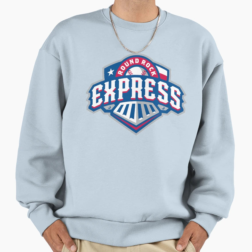 Round Rock Express Sweatshirt - Custom Art Print for Adults - T-Shirt, Sweatshirt, Hoodie