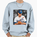 Nolan Ryan Bloody Lip Sweatshirt - Trendy Graphic Men Women - T-Shirt, Sweatshirt, Hoodie
