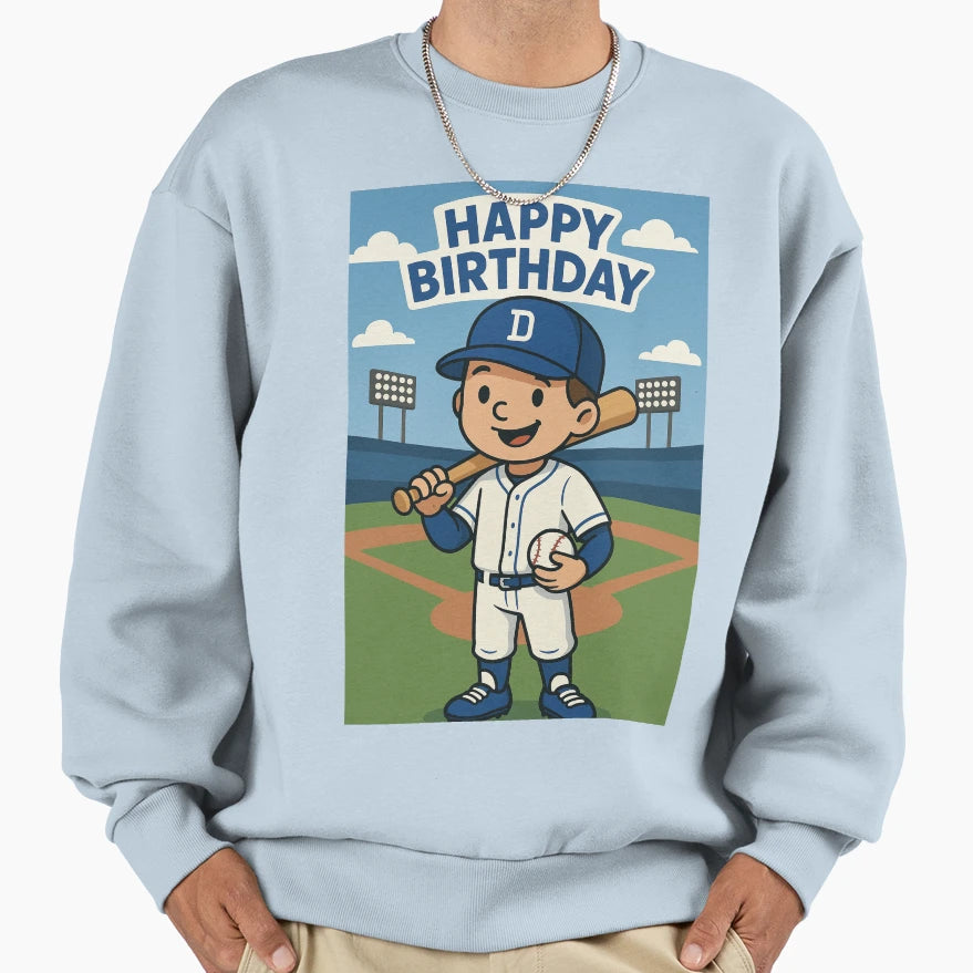 Dodgers Greeting Card Sweatshirt - Custom Art Print Unisex - T-Shirt, Sweatshirt, Hoodie