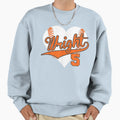 Baseball Heart Sweatshirt - Aesthetic Graphic for Adults - T-Shirt, Sweatshirt, Hoodie