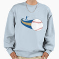 Kansas City Home Run Comet Trail Sweatshirt - Trendy Graphic Unisex - T-Shirt, Sweatshirt, Hoodie