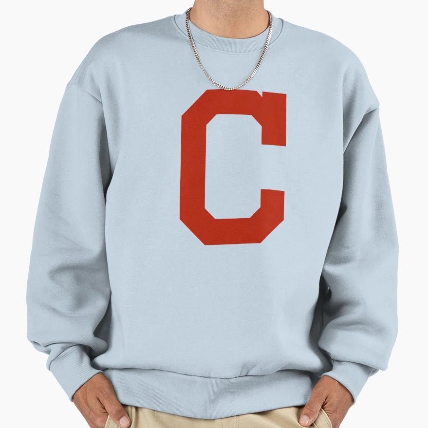 Red Letter C Sweatshirt - Aesthetic Graphic Unisex - T-Shirt, Sweatshirt, Hoodie