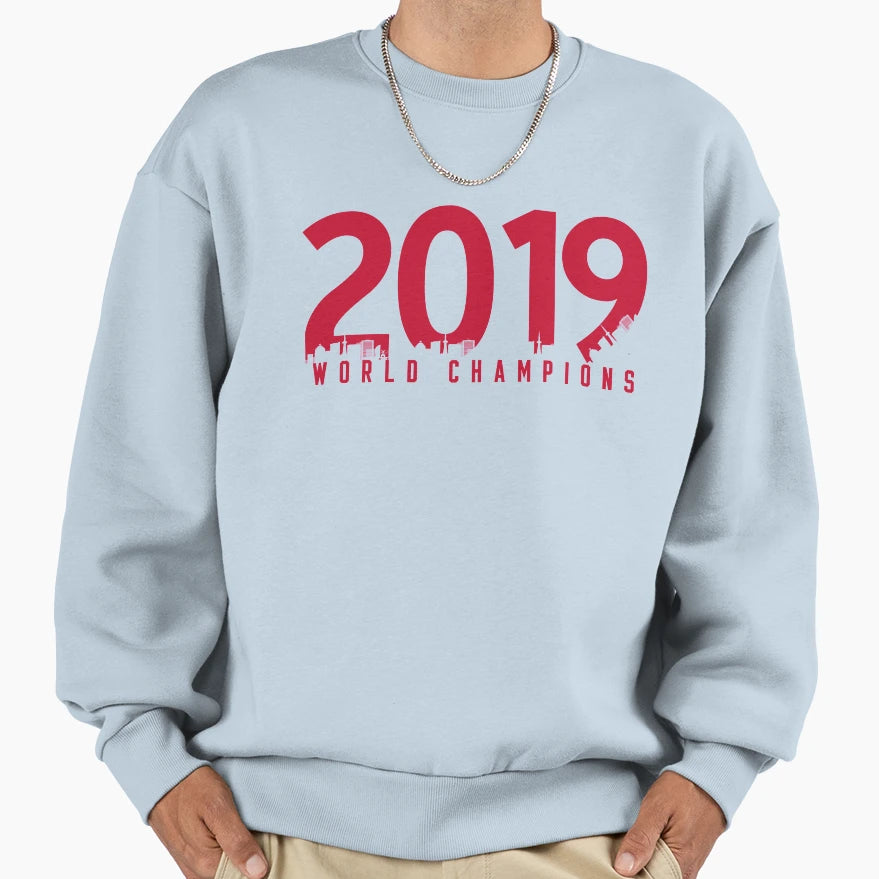 Raptors Champions Sweatshirt - Novelty Apparel for Adults - T-Shirt, Sweatshirt, Hoodie