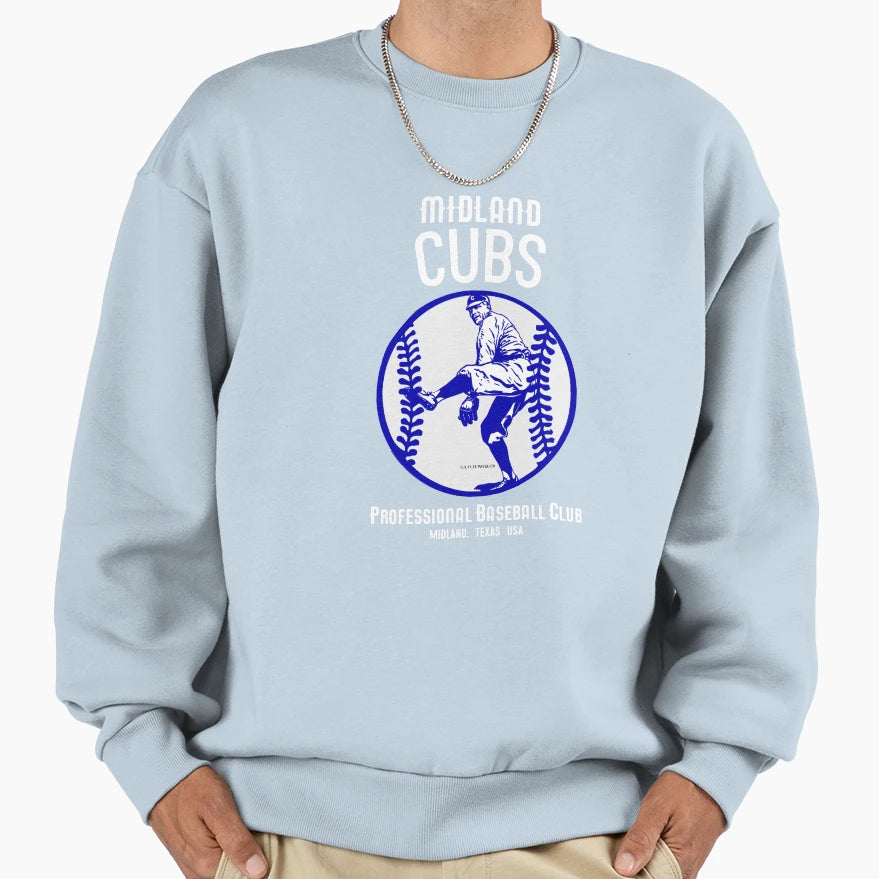 Midland Cubs Pbc Sweatshirt - Aesthetic Graphic Men Women - T-Shirt, Sweatshirt, Hoodie