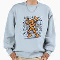 Drawing Tiger Abstract Illustrations Sweatshirt - Unique Graphic for Adults - T-Shirt, Sweatshirt, Hoodie