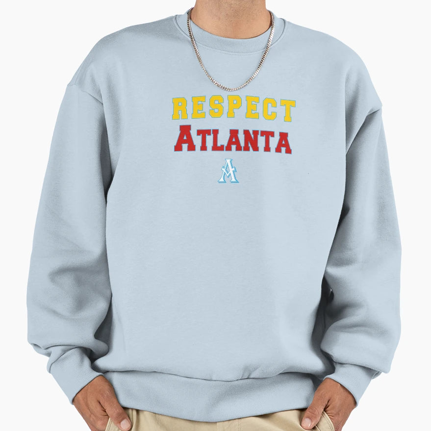 Respect Atlanta Respect Atlanta Sweatshirt - Unique Graphic for Adults - T-Shirt, Sweatshirt, Hoodie