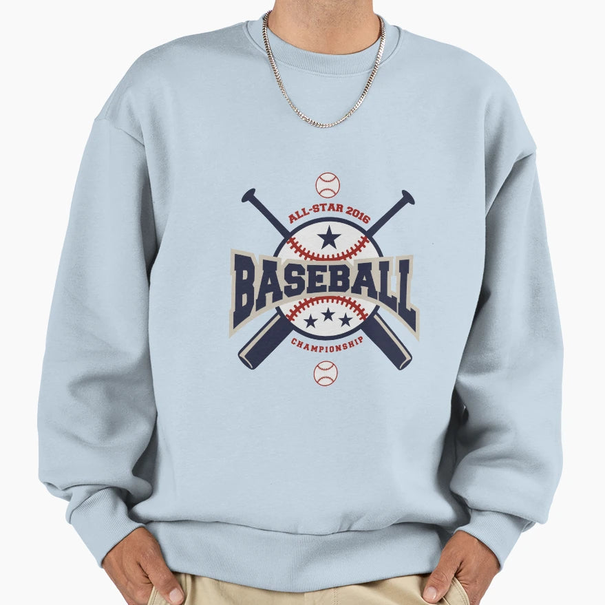 Funny Baseball Sweatshirt - Unique Graphic Unisex - T-Shirt, Sweatshirt, Hoodie