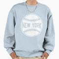 New York City Baseball Lover Sweatshirt - Minimalist Print Men Women - T-Shirt, Sweatshirt, Hoodie