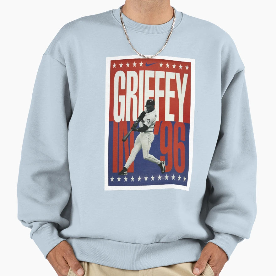 Ken Griffey Jr Sweatshirt - Casual Everyday Wear for Adults - T-Shirt, Sweatshirt, Hoodie