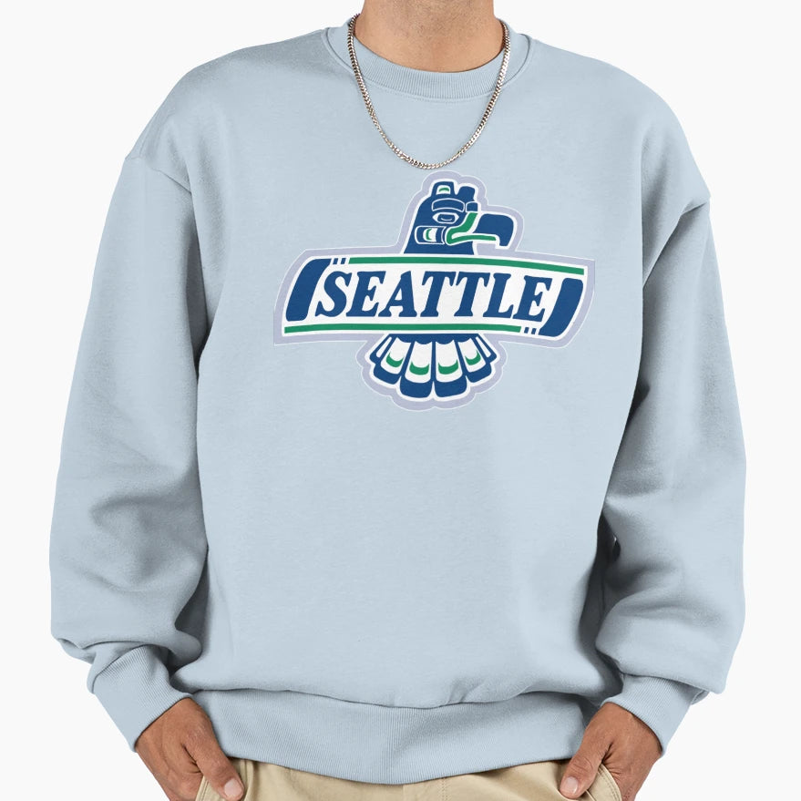Seattle Thunderbirds Sweatshirt - Streetwear Style for Adults - T-Shirt, Sweatshirt, Hoodie