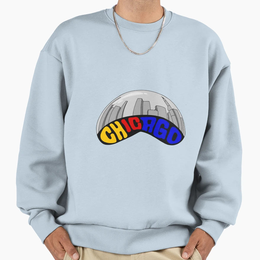 Chicago Bean Nascar Sweatshirt - Graphic Print for Adults - T-Shirt, Sweatshirt, Hoodie