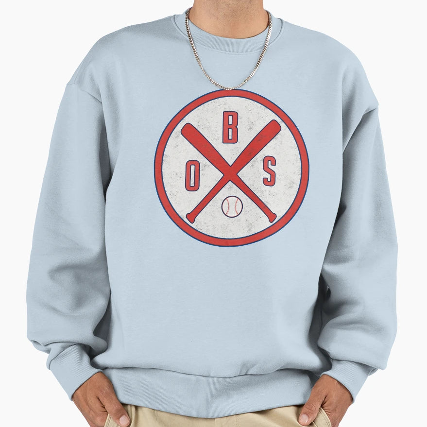 Boston Baseball Crossed Bats And T-Shirt - Streetwear Style Men Women - T-Shirt, Sweatshirt, Hoodie