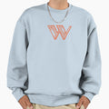 Modern Monogram Initial Letter W Sweatshirt - Streetwear Style Men Women - T-Shirt, Sweatshirt, Hoodie