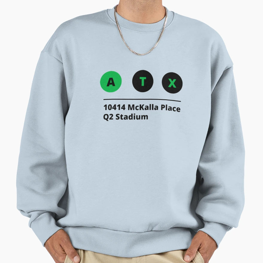 Q2 Stadium Home Austinfc Subway Sweatshirt - Streetwear Style for Adults - T-Shirt, Sweatshirt, Hoodie