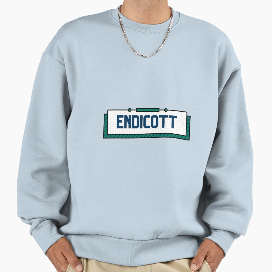 Endicott Tag Sweatshirt - Trendy Graphic Unisex - T-Shirt, Sweatshirt, Hoodie