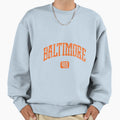 Baltimore 410 Orange Gift Sweatshirt - Streetwear Style Men Women - T-Shirt, Sweatshirt, Hoodie