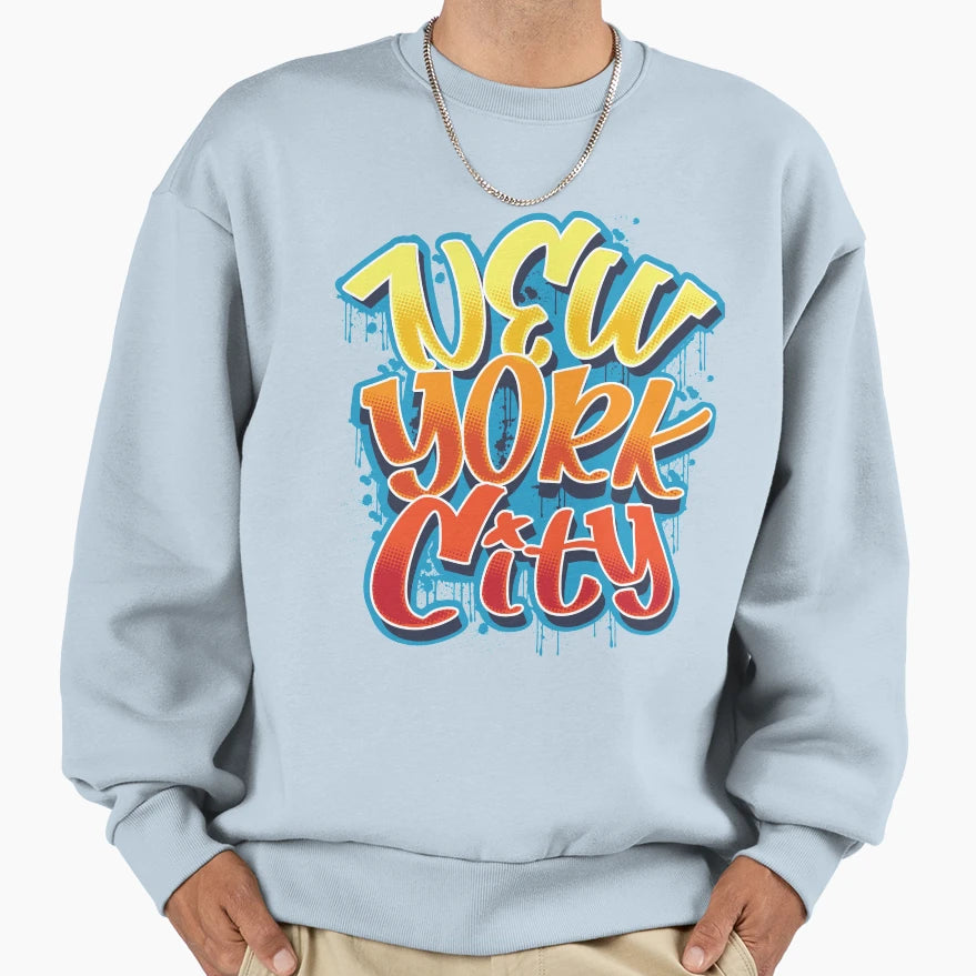 Urban New York City New York City T-Shirt - Unique Graphic for Adults - T-Shirt, Sweatshirt, Hoodie