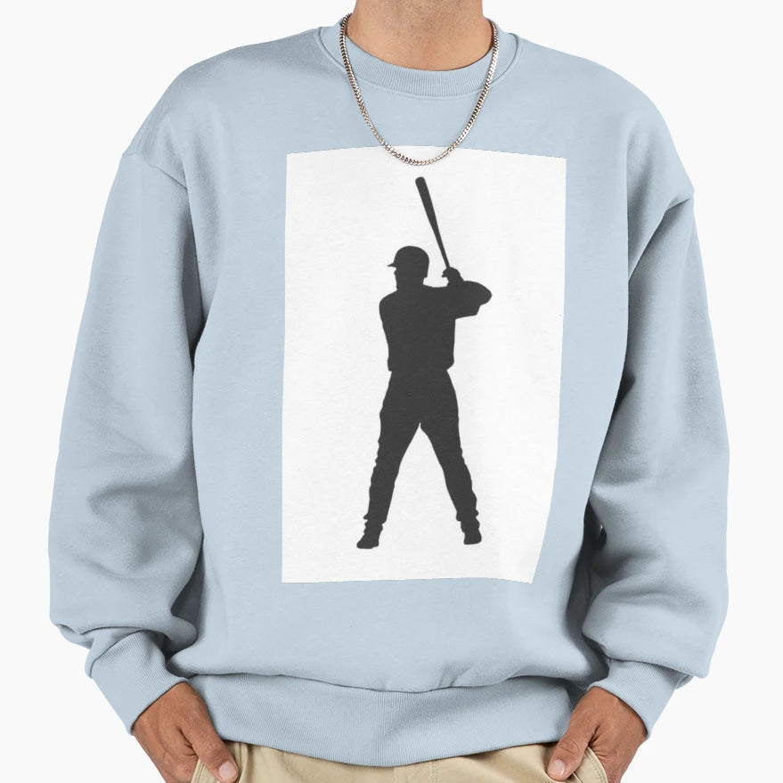 Baseball Sweatshirt - Casual Everyday Wear Men Women - T-Shirt, Sweatshirt, Hoodie
