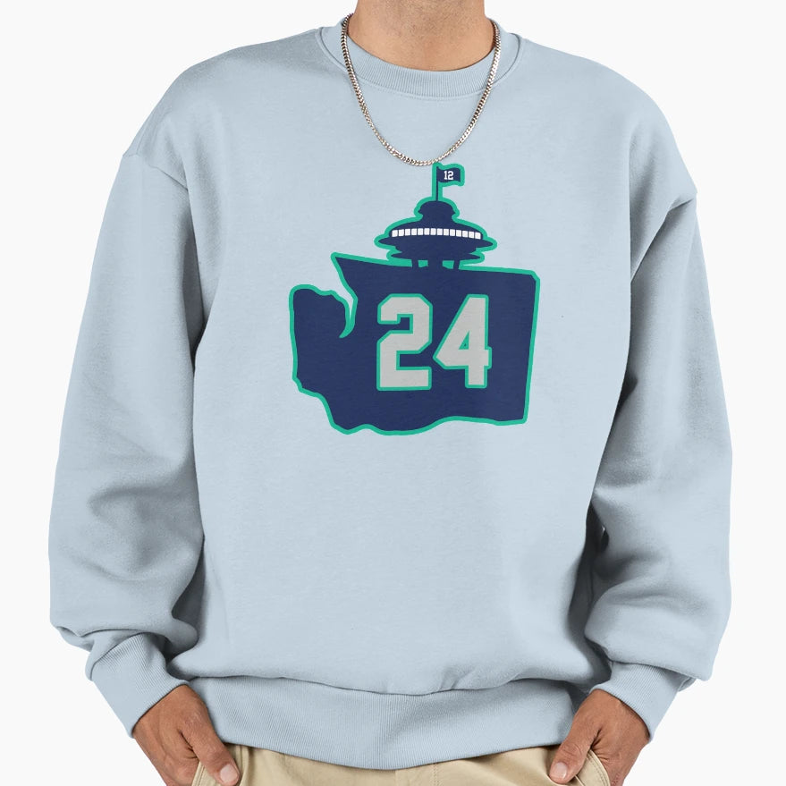 Seattle Space Needle Sweatshirt - Casual Everyday Wear for Adults - T-Shirt, Sweatshirt, Hoodie
