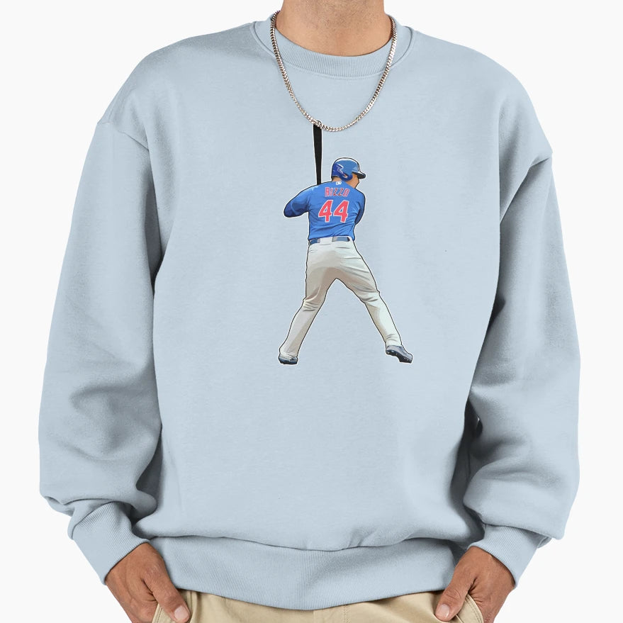 Anthony Rizzo 44 Bats Ready Sweatshirt - Minimalist Print Unisex - T-Shirt, Sweatshirt, Hoodie