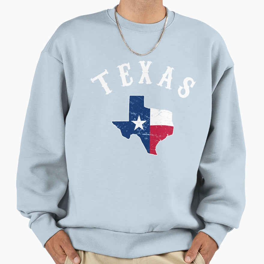 Texas Sweatshirt - Aesthetic Graphic for Adults - T-Shirt, Sweatshirt, Hoodie
