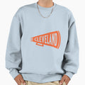 Megaphone Cleveland Browns Orange Sweatshirt - Graphic Print Unisex - T-Shirt, Sweatshirt, Hoodie
