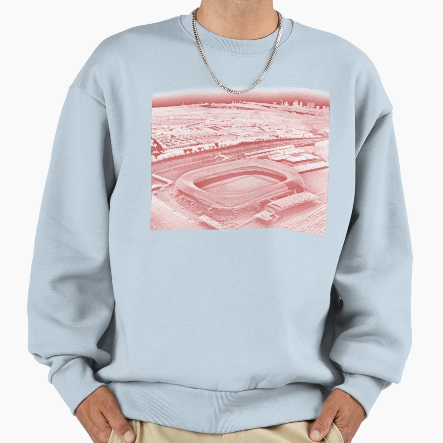 De Kuip Rotterdam Purple Point Sweatshirt - Custom Art Print Men Women - T-Shirt, Sweatshirt, Hoodie