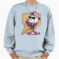 Fourth July Baseball Sweatshirt - Custom Art Print Unisex - T-Shirt, Sweatshirt, Hoodie