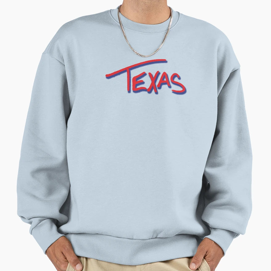 Texas Sweatshirt - Graphic Print for Adults - T-Shirt, Sweatshirt, Hoodie