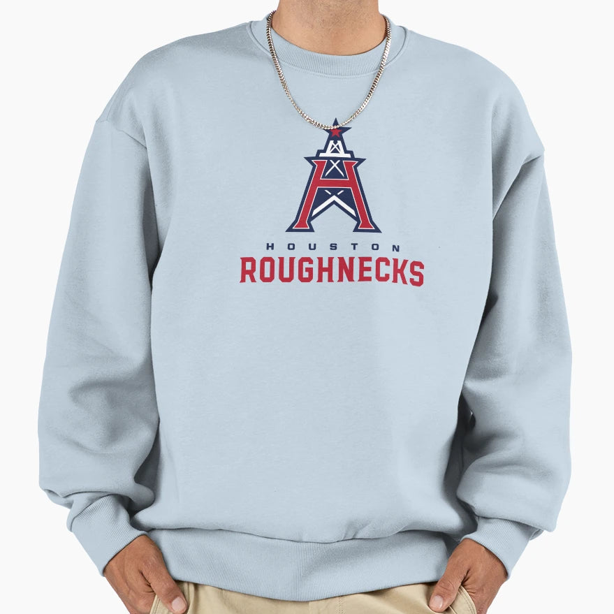 Texas Houston Roughnecks Sweatshirt - Fun Novelty Design Men Women - T-Shirt, Sweatshirt, Hoodie
