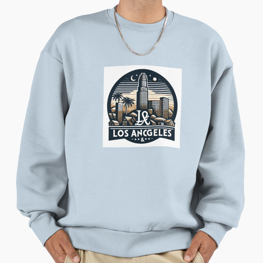 Los Angeles Sweatshirt - Fun Novelty Design for Adults - T-Shirt, Sweatshirt, Hoodie