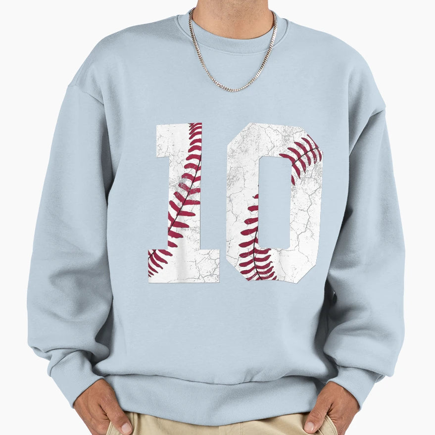 2012 10Th Birthday Baseball Ten 10 Sweatshirt - Unique Graphic for Adults - T-Shirt, Sweatshirt, Hoodie