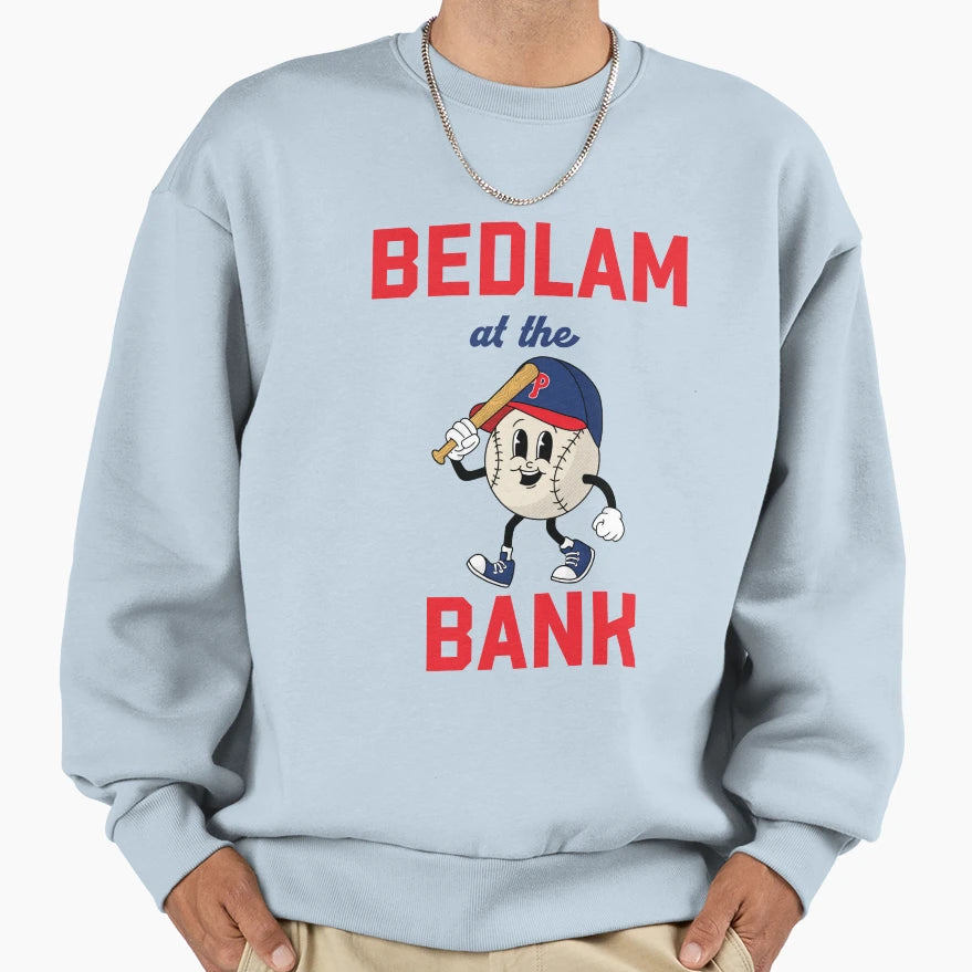 Bedlam Bank Sweatshirt - Trendy Graphic Unisex - T-Shirt, Sweatshirt, Hoodie