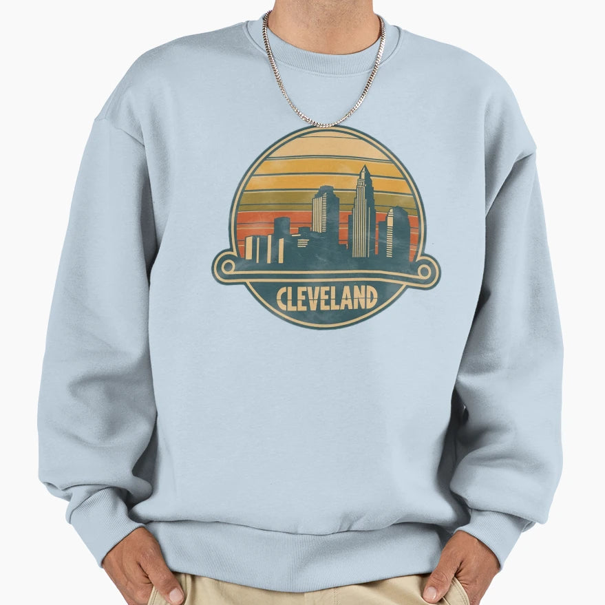 Cleveland Sweatshirt - Minimalist Print Unisex - T-Shirt, Sweatshirt, Hoodie