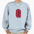 Letter G Sweatshirt - Minimalist Print Men Women - T-Shirt, Sweatshirt, Hoodie