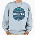 24 Ken Griffey Jr Seattle Redro Sweatshirt - Aesthetic Graphic Unisex - T-Shirt, Sweatshirt, Hoodie