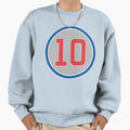 Ron Santo 10 Jersey Number Sweatshirt - Fun Novelty Design for Adults - T-Shirt, Sweatshirt, Hoodie