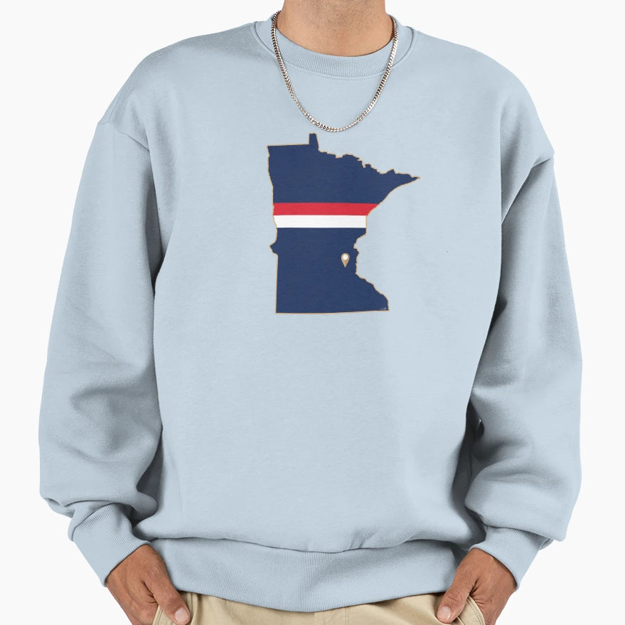 Minnesota Baseball Sweatshirt - Unique Graphic Unisex - T-Shirt, Sweatshirt, Hoodie