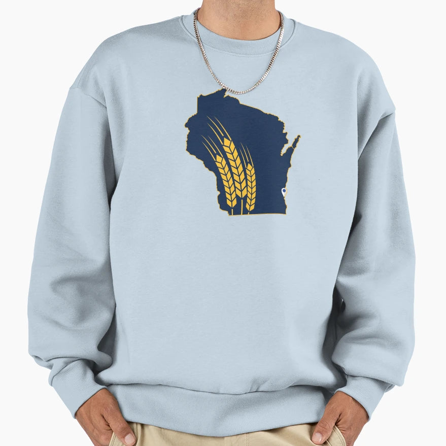 Milwaukee Baseball Sweatshirt - Trendy Graphic Unisex - T-Shirt, Sweatshirt, Hoodie
