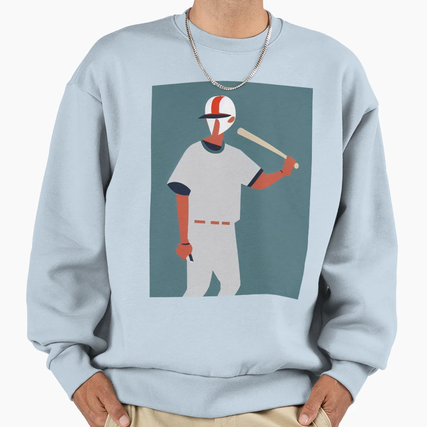 Baseball Player Hall T-Shirt - Graphic Print Unisex - T-Shirt, Sweatshirt, Hoodie