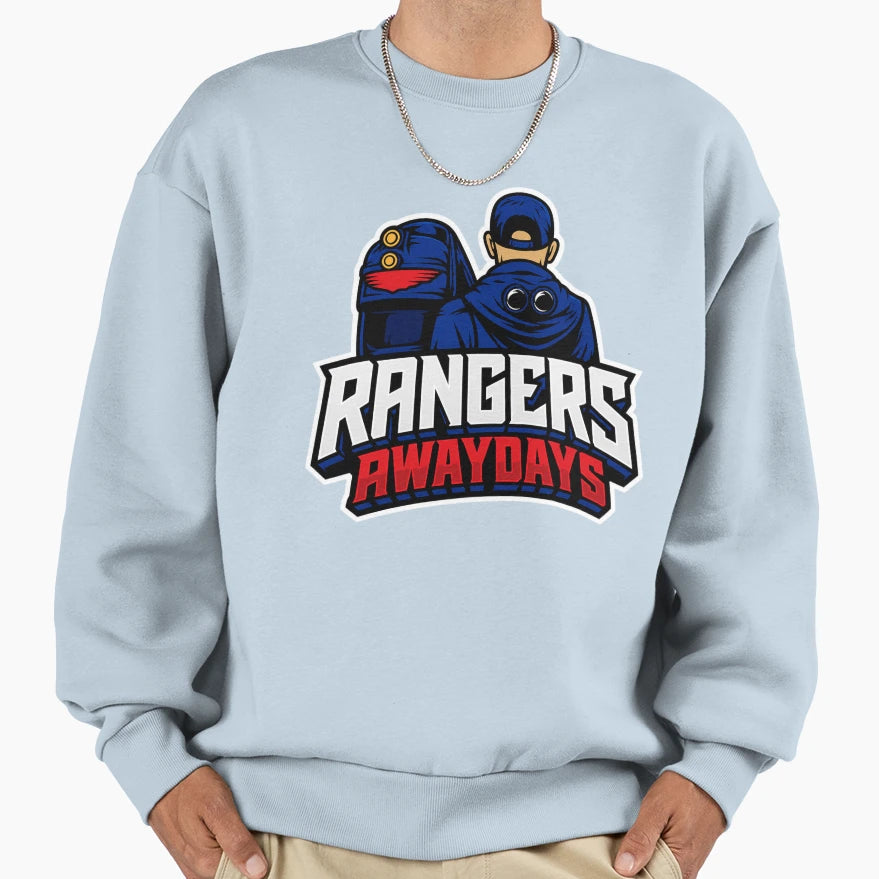 Rangers Awaydays Sweatshirt - Graphic Print Men Women - T-Shirt, Sweatshirt, Hoodie