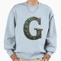 Glimmering Garden Glyph Sweatshirt - Minimalist Print for Adults - T-Shirt, Sweatshirt, Hoodie