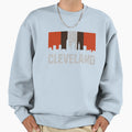 Cleveland Skyline Cle Home State Ohio Sweatshirt - Novelty Apparel Unisex - T-Shirt, Sweatshirt, Hoodie