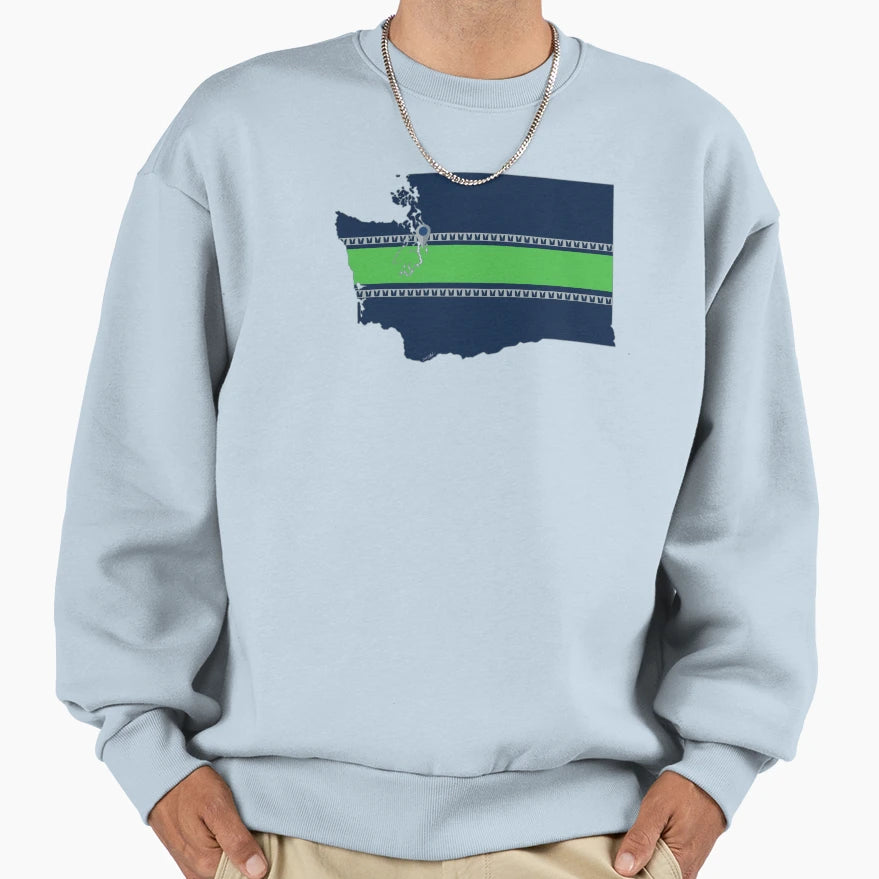 Seattle Football Sweatshirt - Trendy Graphic for Adults - T-Shirt, Sweatshirt, Hoodie