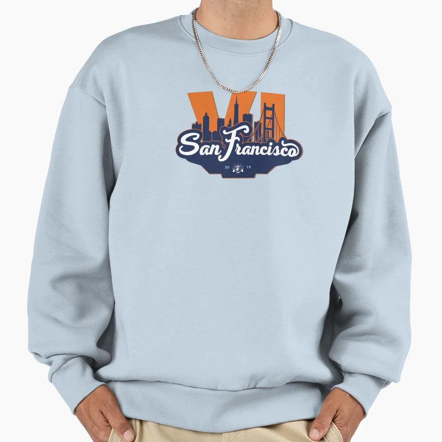 San Francisco Sweatshirt - Trendy Graphic for Adults - T-Shirt, Sweatshirt, Hoodie