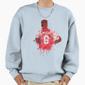 Wright Number 8 Art Sweatshirt - Streetwear Style for Adults - T-Shirt, Sweatshirt, Hoodie