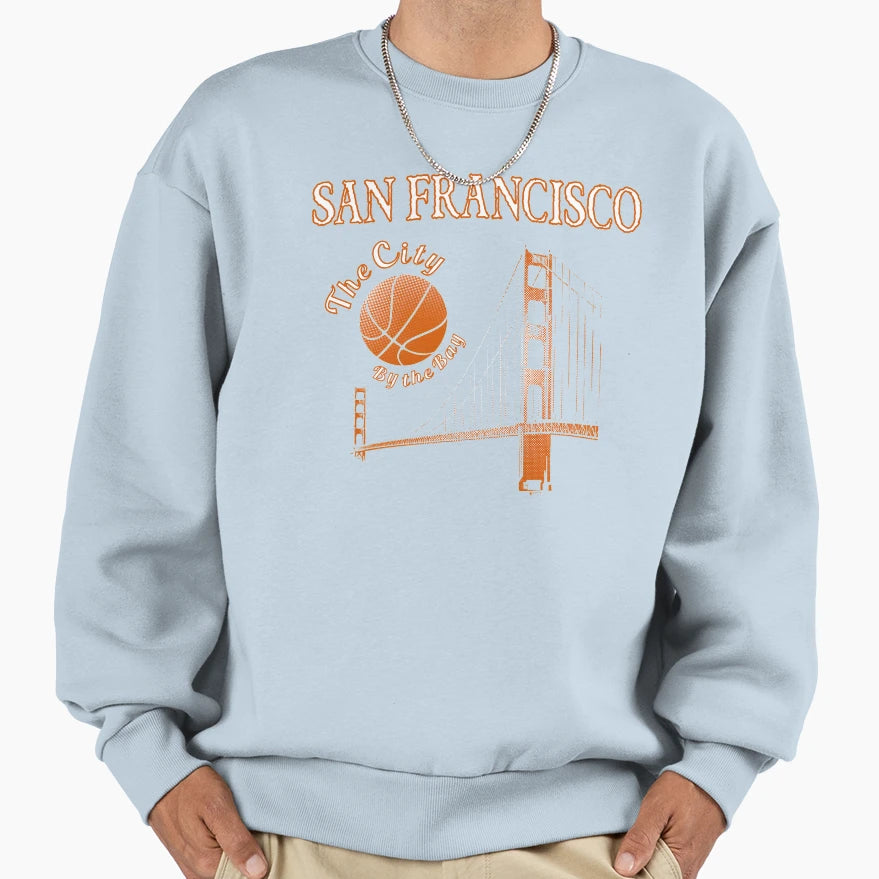 San Francisco Golden Gate Bridge Sweatshirt - Novelty Apparel Unisex - T-Shirt, Sweatshirt, Hoodie